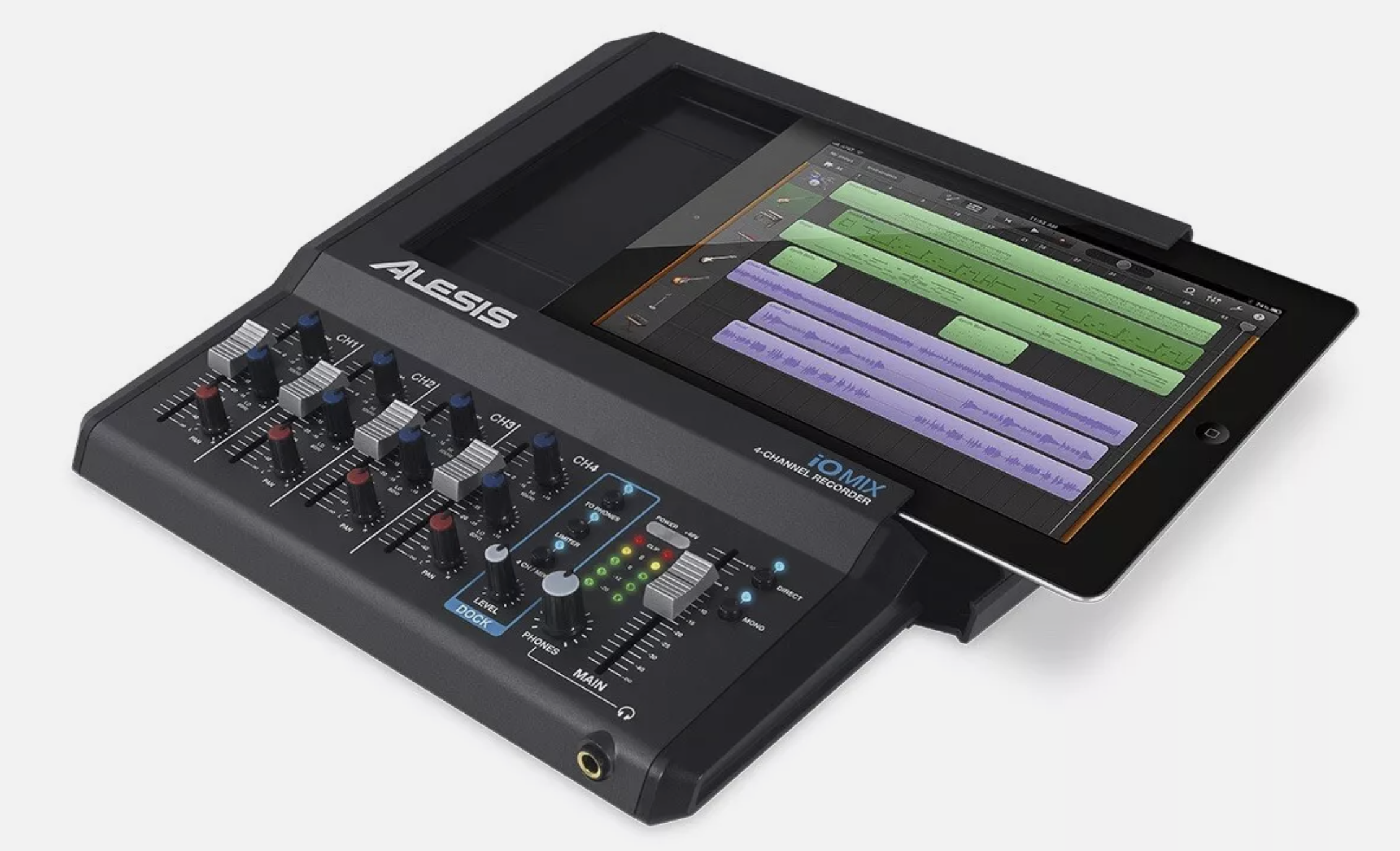 Alesis iO MIX - 4 Channel Audio Interface & iPad Mixer